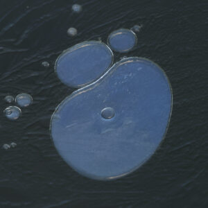 Glace en bulles